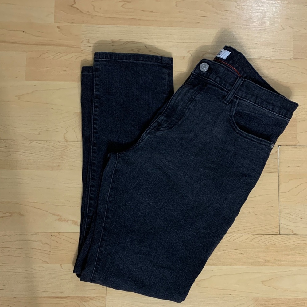 Tommy Hilfiger Men's Dark Gray Slim Jeans